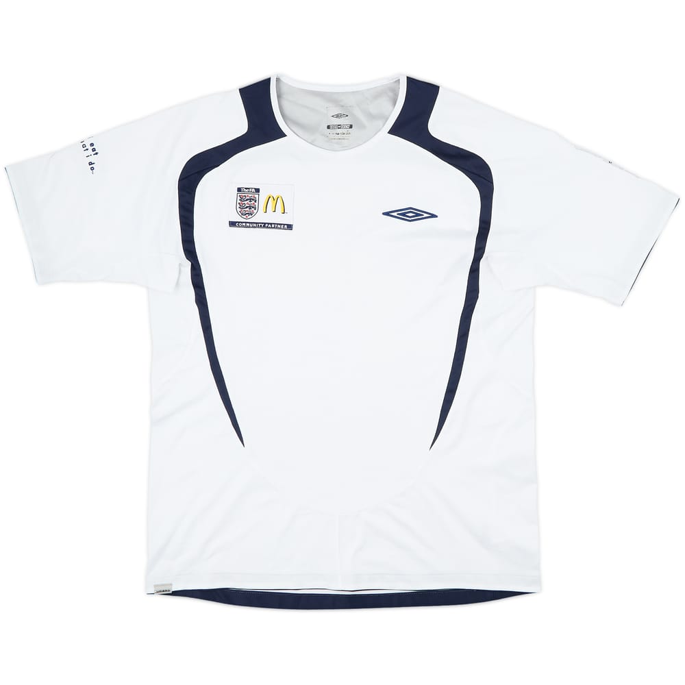 2004-05 England 'The FA' Umbro Training Shirt - 7/10 - (L)