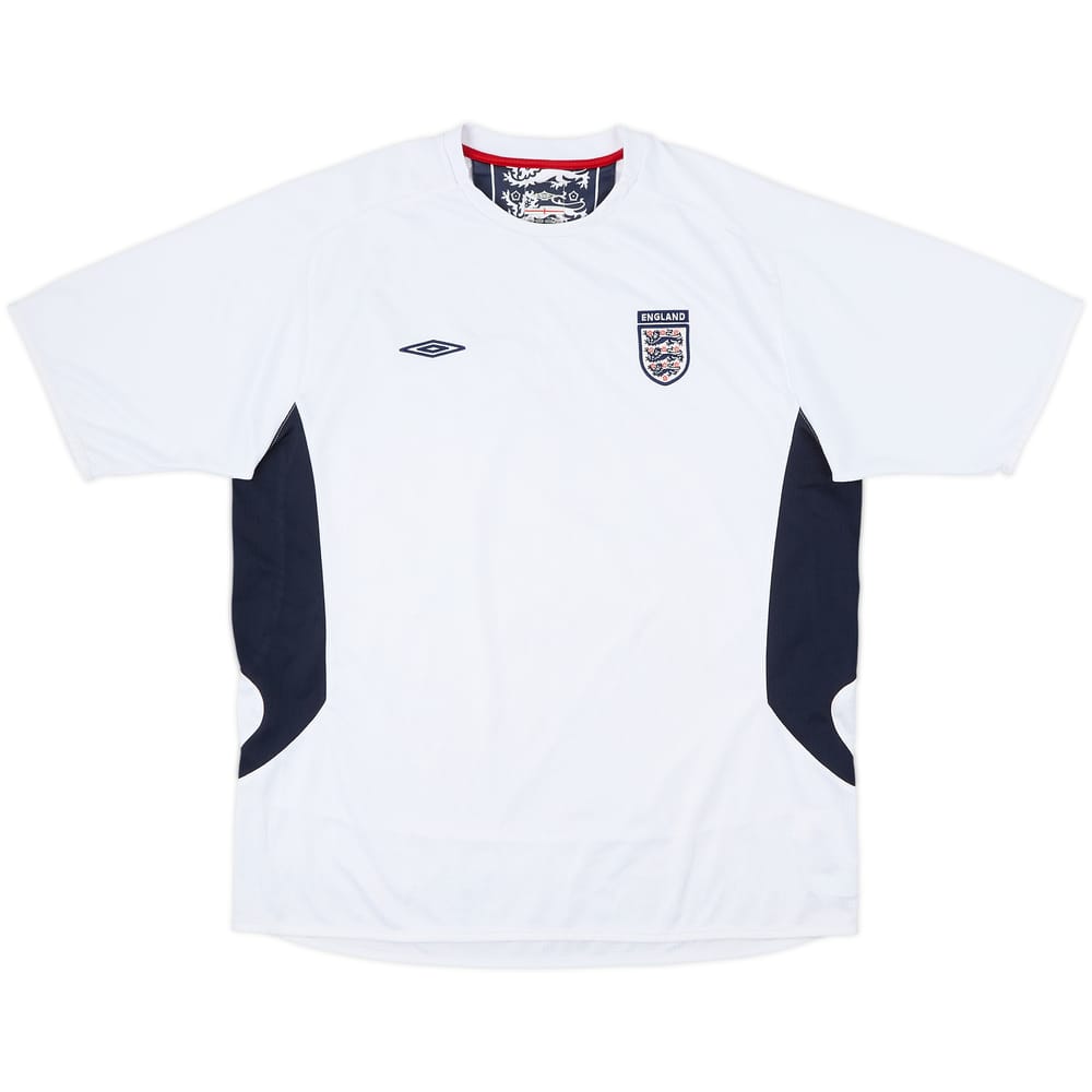 2004-06 England Umbro Training Shirt - 6/10 - (XL)