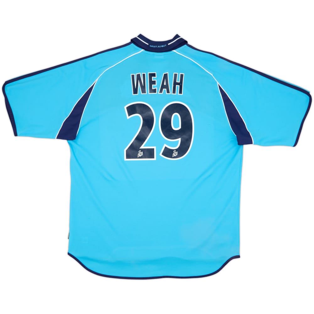 2000-01 Olympique Marseille Away Shirt Weah #29 - 8/10 - (XL)