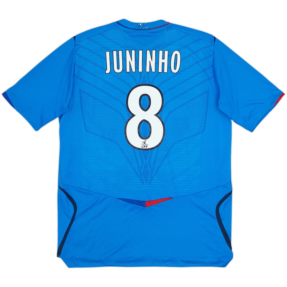 2008-09 Lyon Away Shirt Juninho #8 - 4/10 - (L)