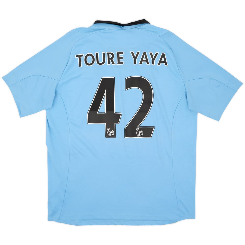 Camiseta de local del Manchester City 2012-13 Toure Yaya #42 - 8/10 - (XL)