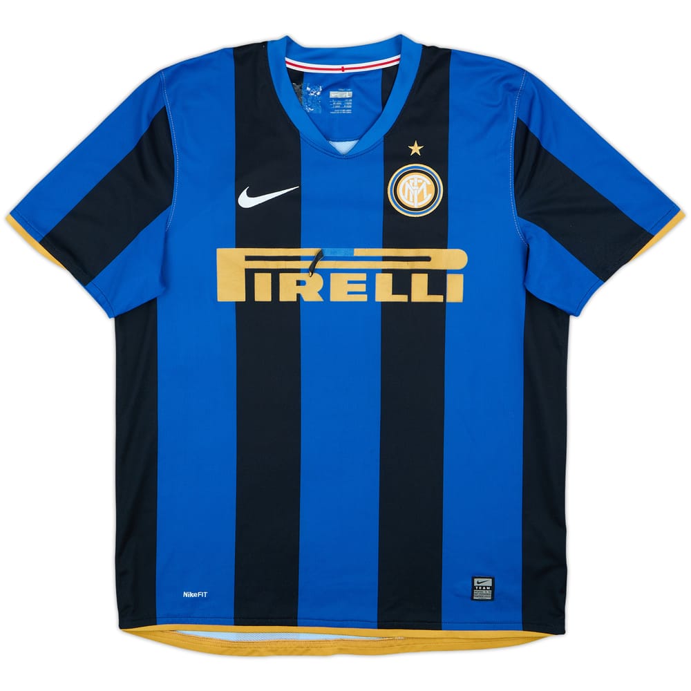 2008-09 Inter Milan Home Shirt - 5/10 - (L)