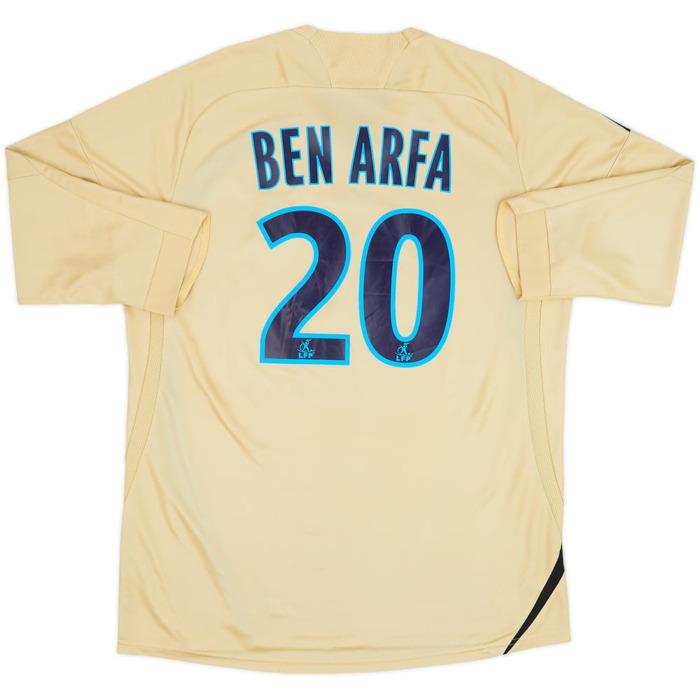 2008-09 Olympique Marseille Third Shirt Ben Arfa #20 - 7/10 - (XL)