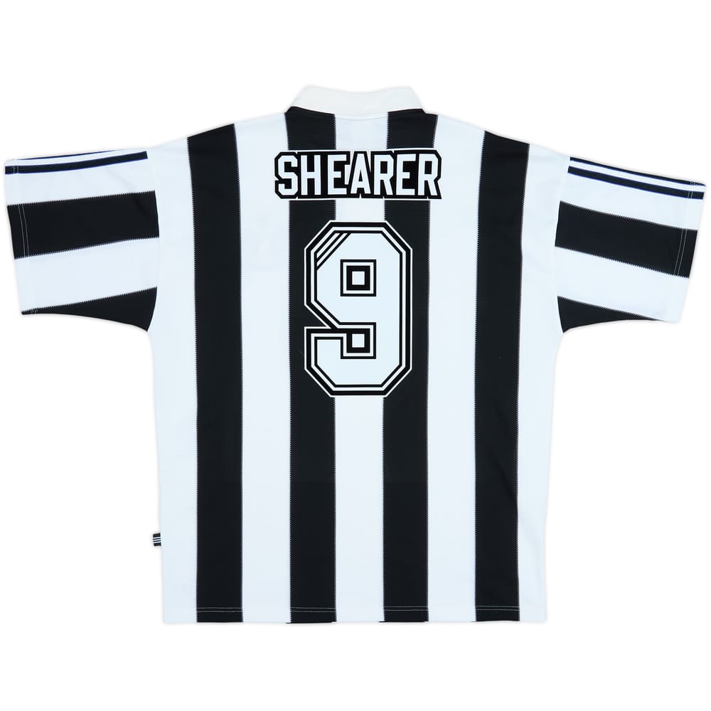 1995-97 Newcastle Home Shirt Shearer #9 - 8/10 - (XL)