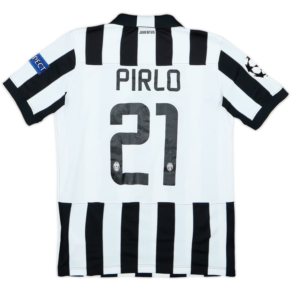 2014-15 Juventus Home Shirt Pirlo #21 - 6/10 - (12-13 Years)