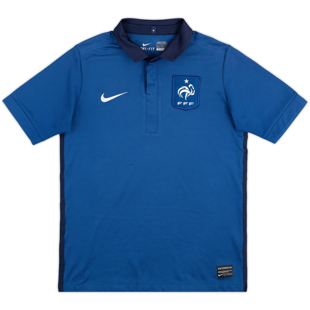 2011-12 France Home Shirt - 8/10 - (L.Boys)