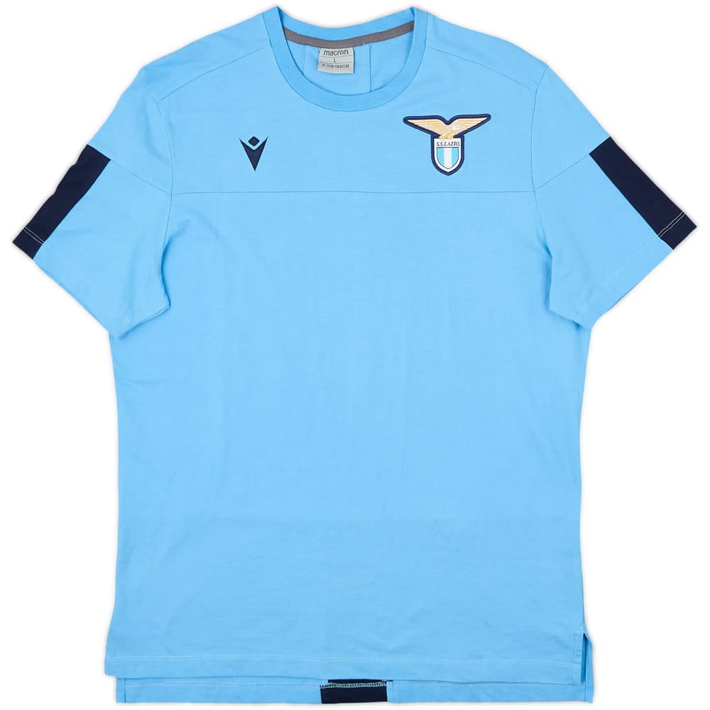 2019-20 Lazio Macron Cotton Tee - 8/10 - (L)