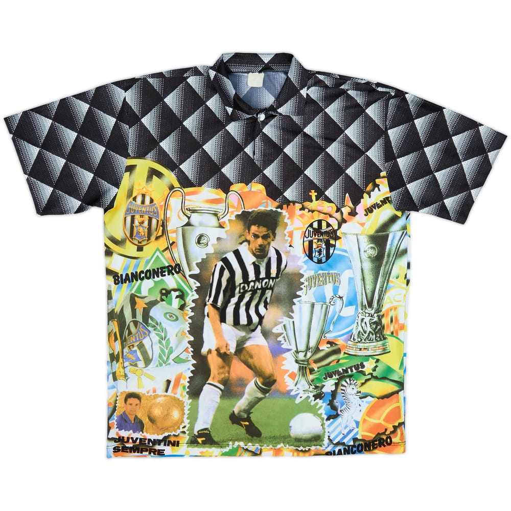 1992-94 Juventus Baggio Graphic Fan Shirt #10 - 5/10 - (XL)