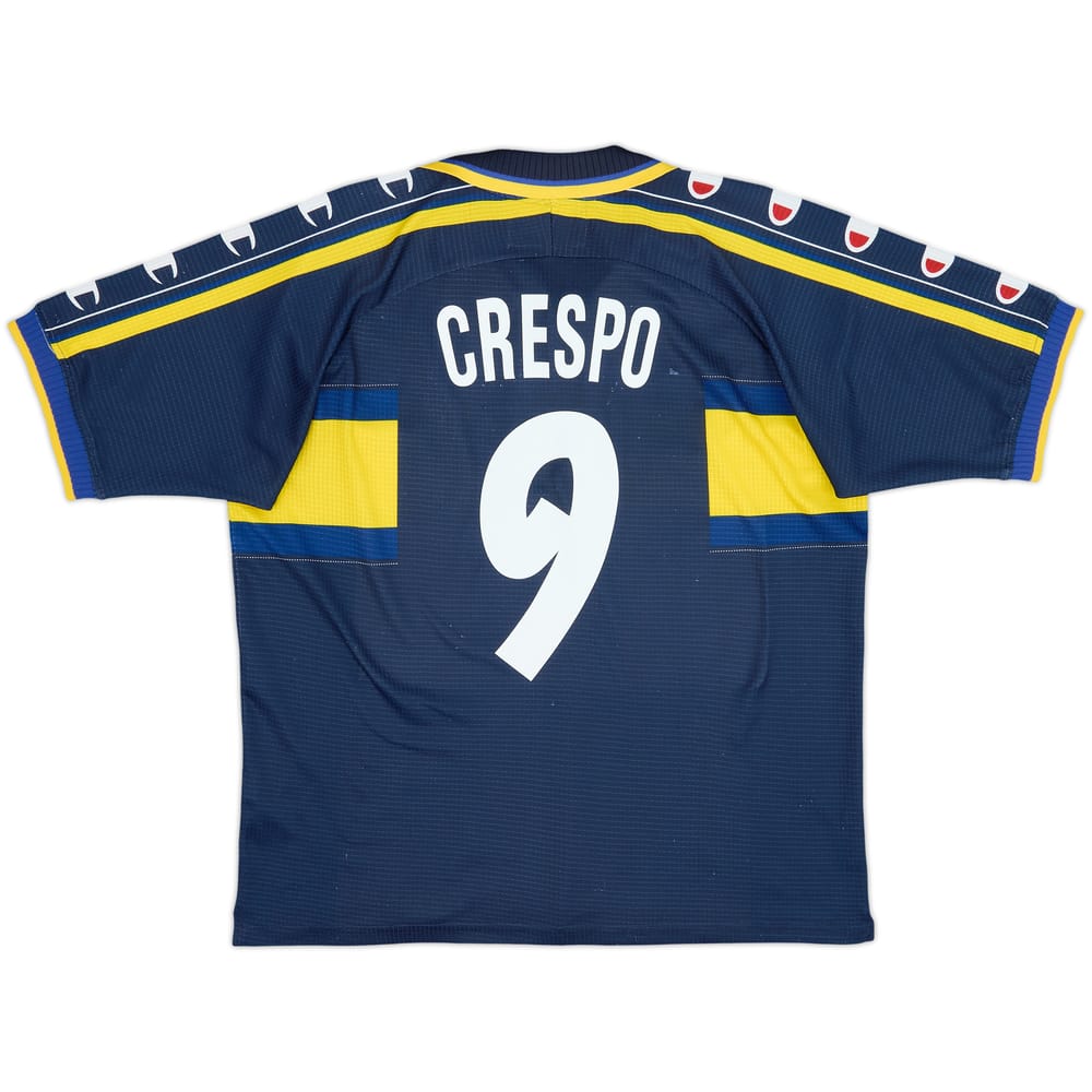 1999-00 Parma Away Shirt Crespo #9 - 8/10 - (L)