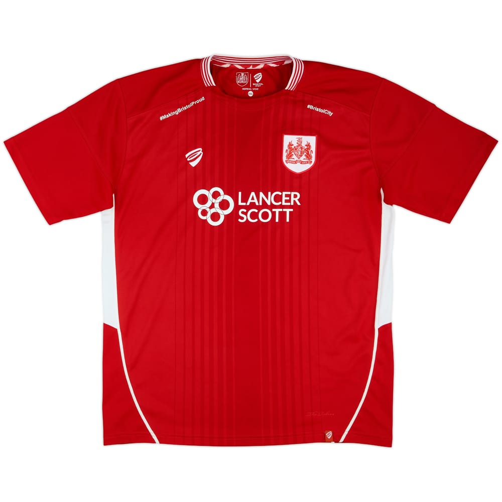 2016-17 Bristol City Home Shirt - 9/10 - (XXL)