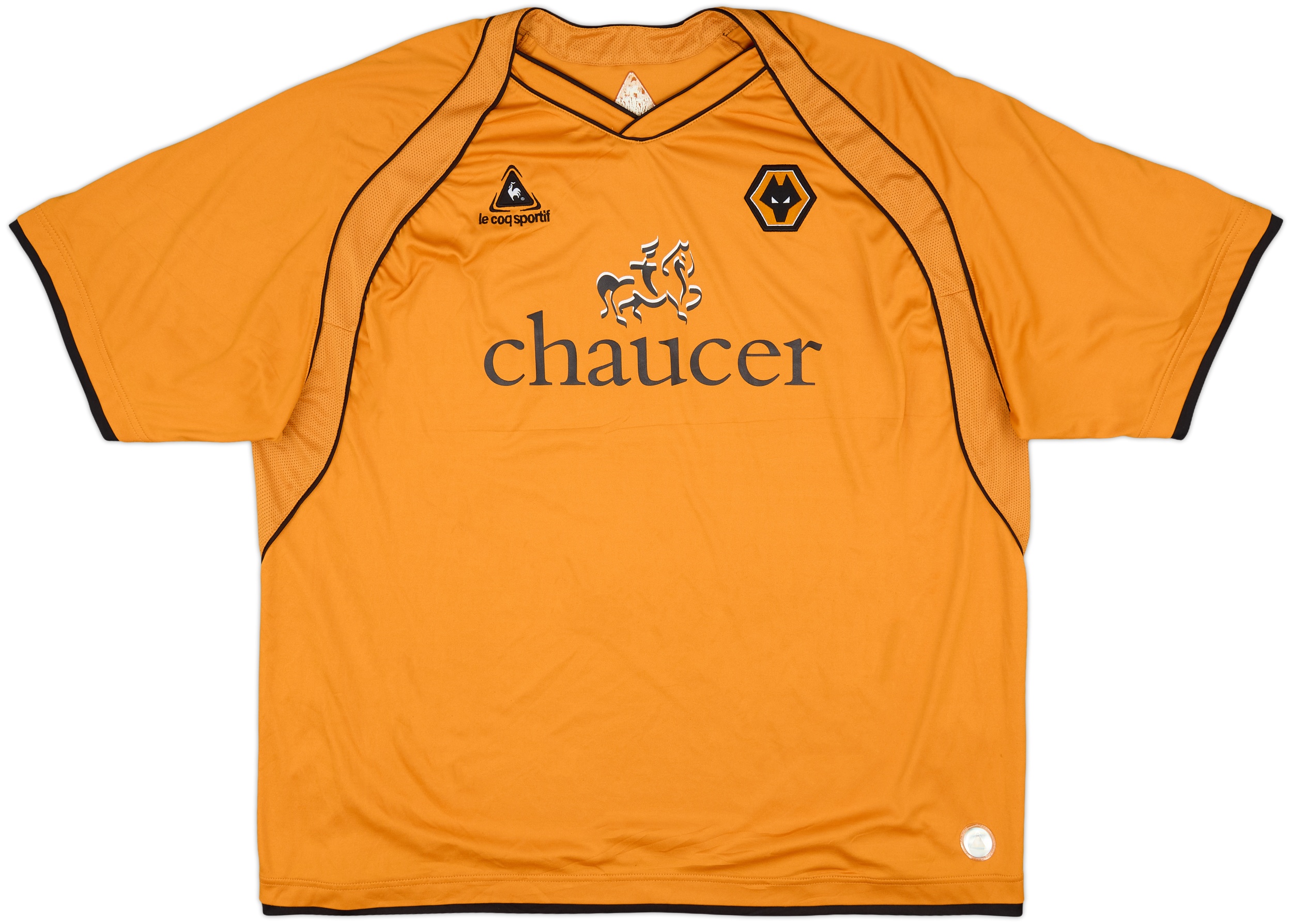 2006-08 Wolves Home Shirt - 8/10 - (3XL)