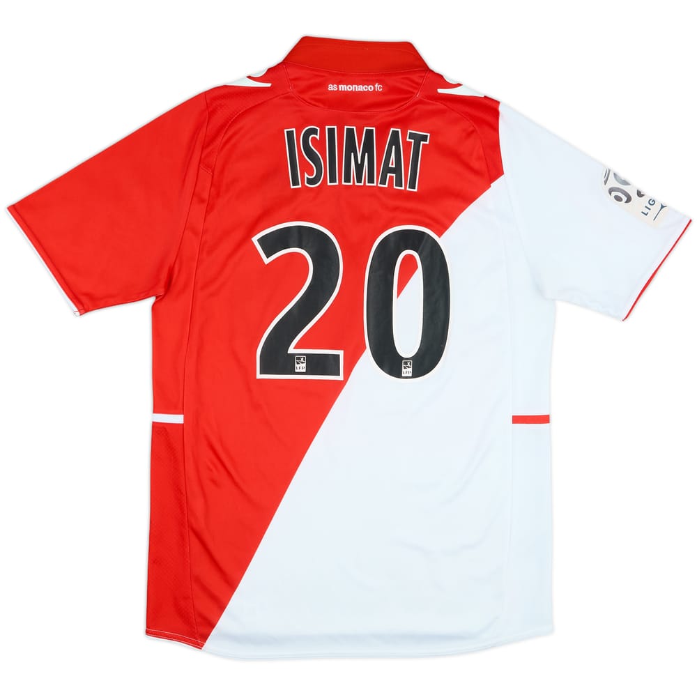 2013-14 Monaco Match Issue Home Shirt Isimat #20