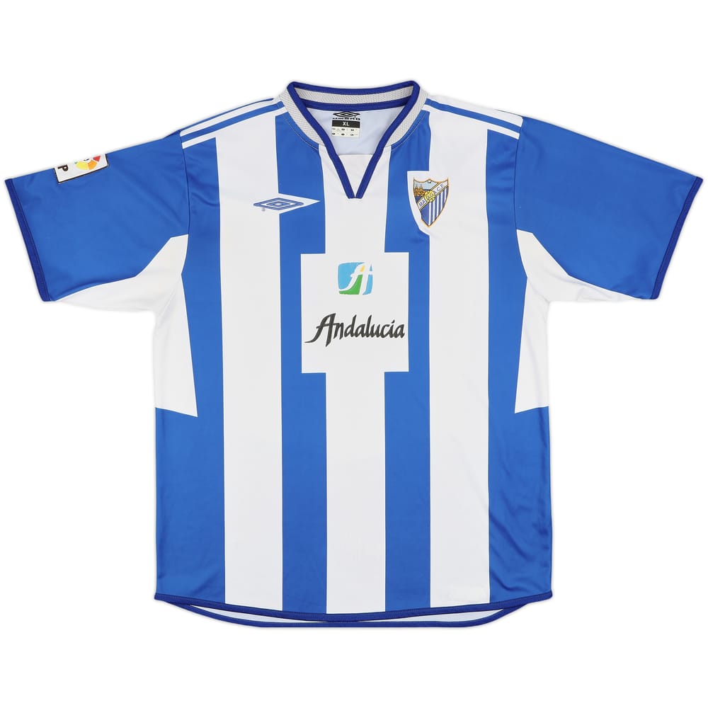 2005-07 Malaga Home Shirt - 7/10 - (XL)