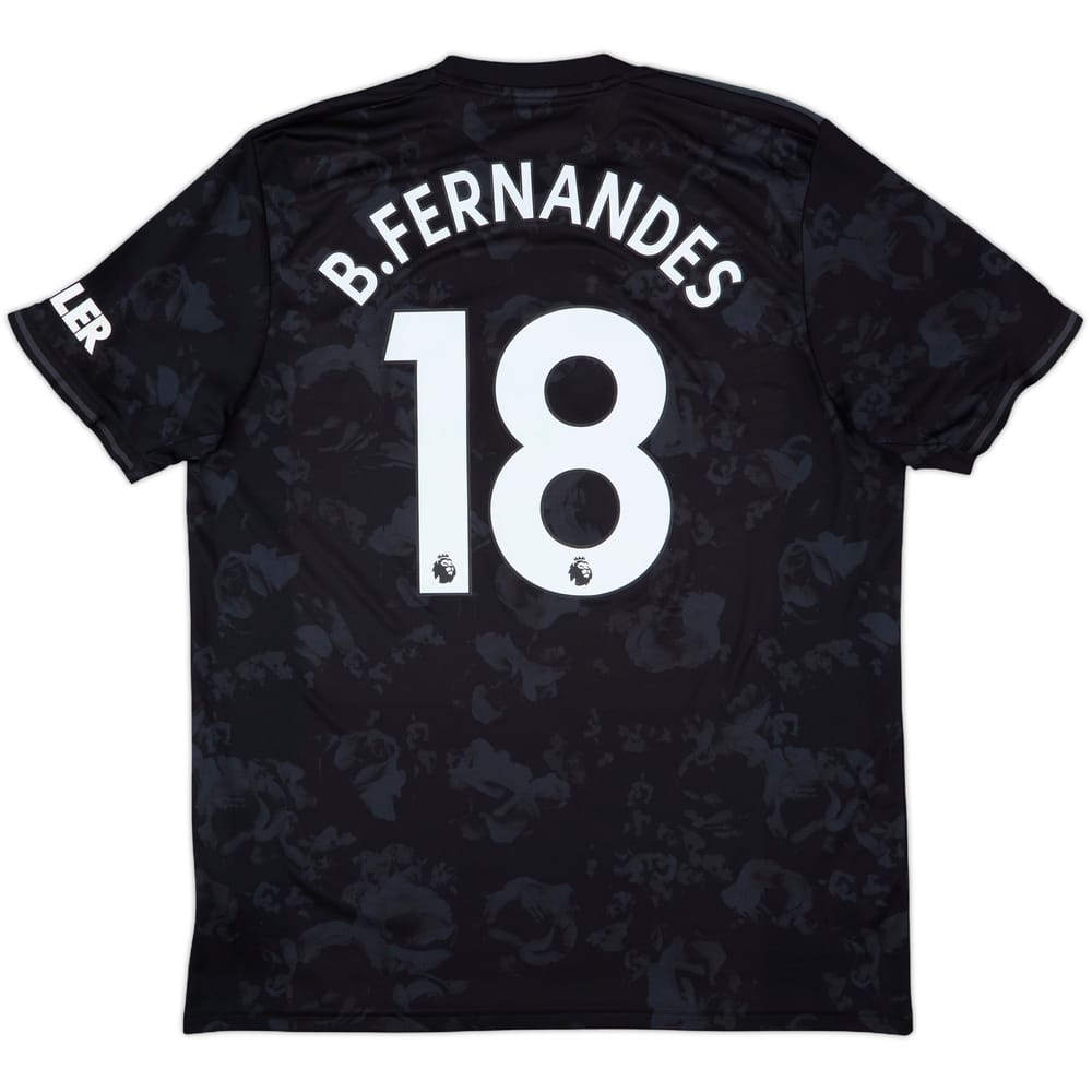 2019-20 Manchester United Third Shirt B.Fernandes #18 - 9/10 - (XL)