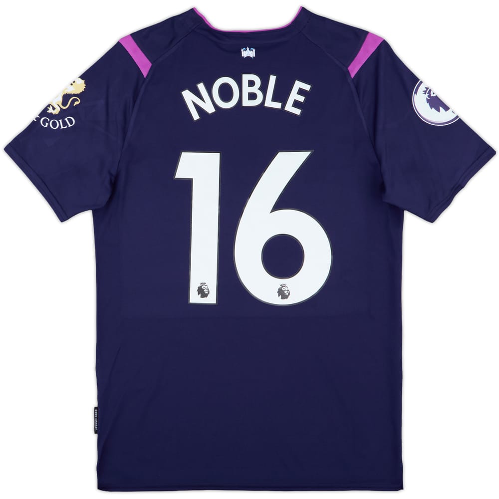 2019-20 West Ham Third Shirt Noble #16 (S)