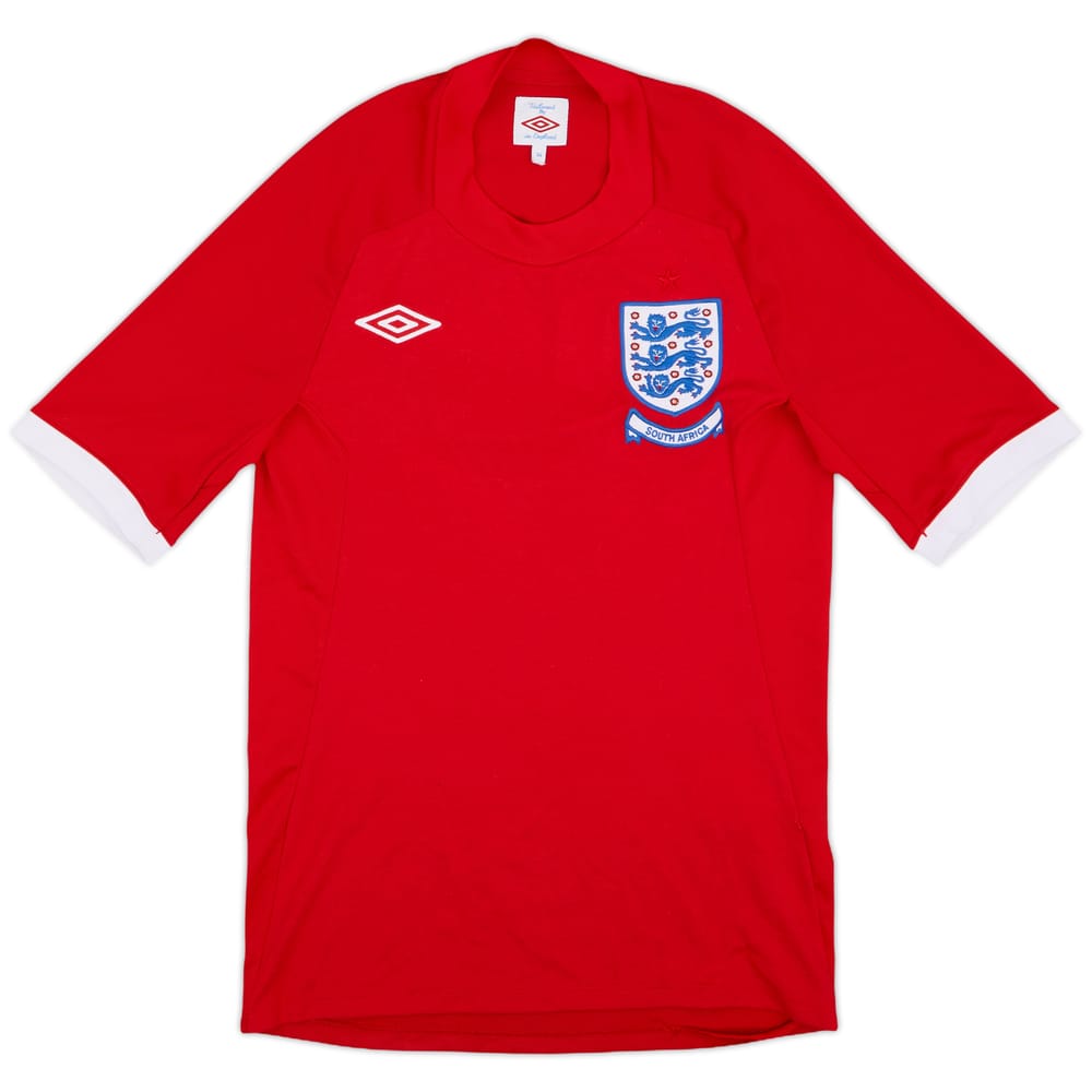 2010-11 England Away 'South Africa' Shirt - 7/10 - (XS)
