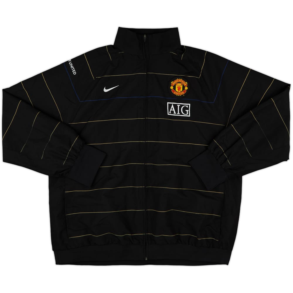 2008-09 Manchester United Nike Track Jacket - 8/10 - (XXL)