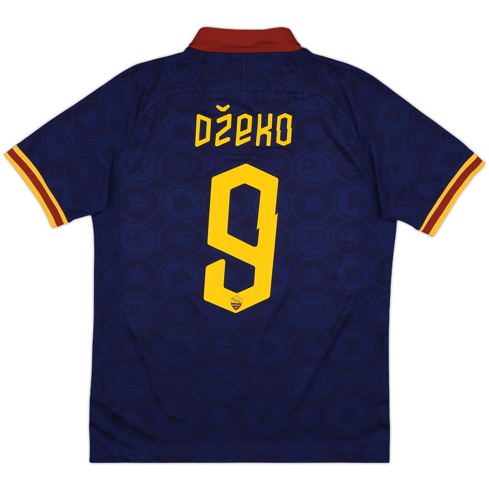 2019-20 Roma Third Shirt Dzeko #9 - 9/10 - (M)
