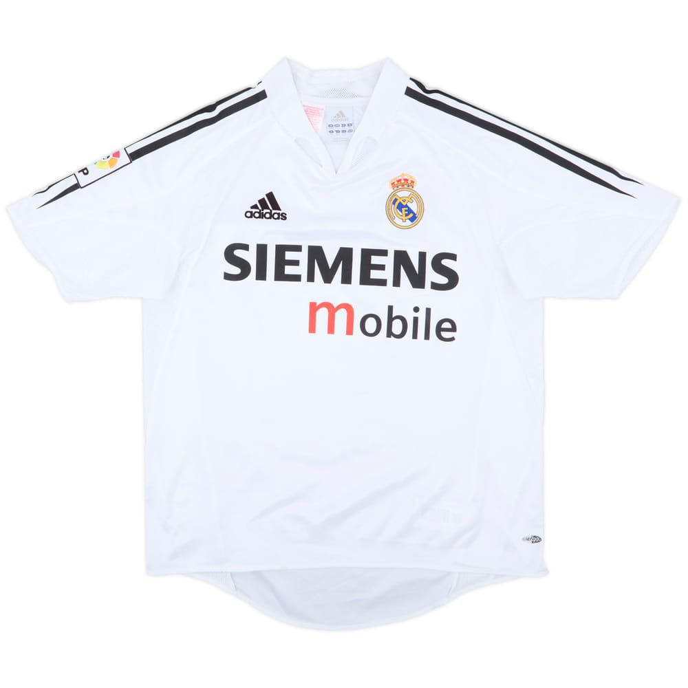 2004-05 Real Madrid Home Shirt - 9/10 - (L.Boys)