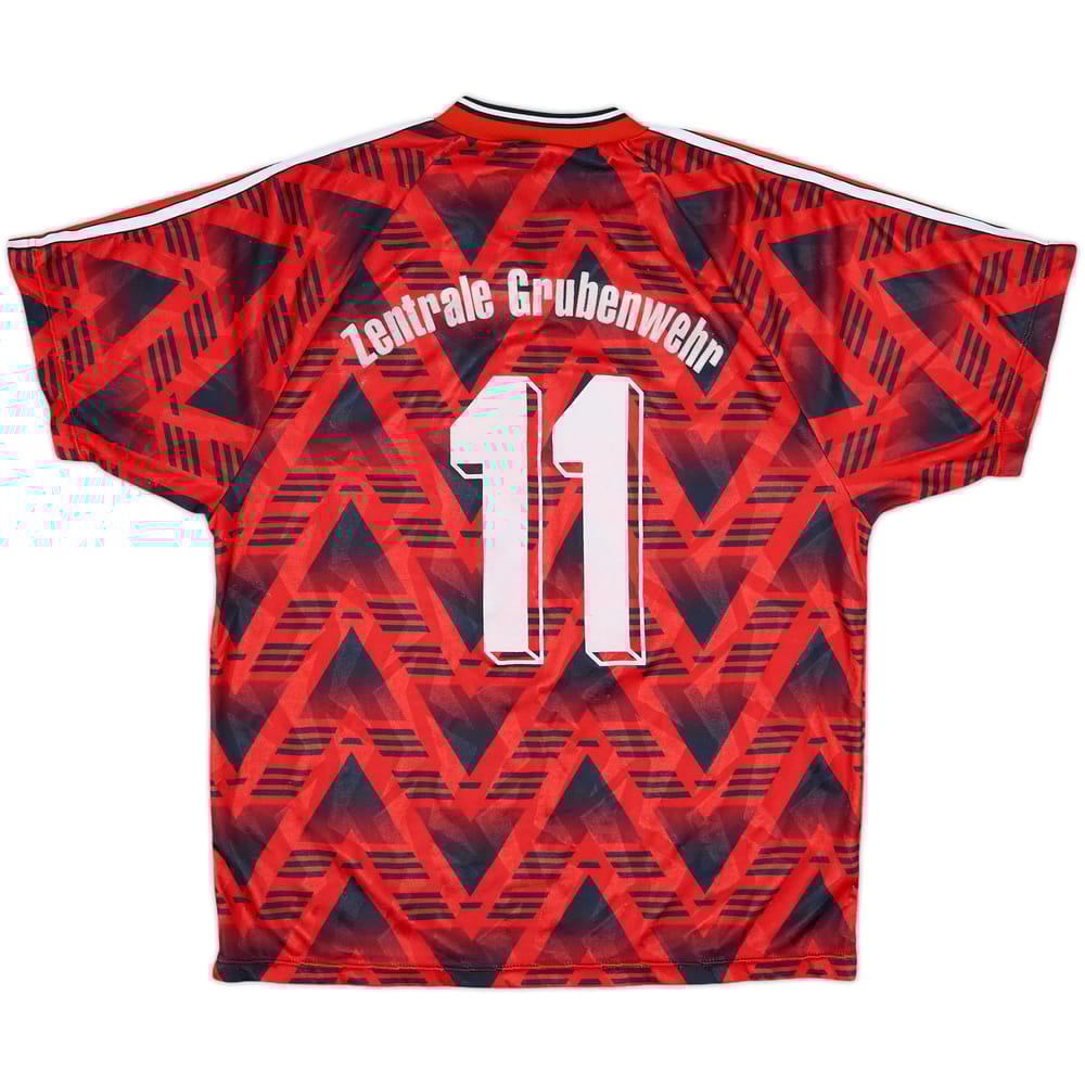 1991-93 adidas Template Shirt #11 - 8/10 - (L)