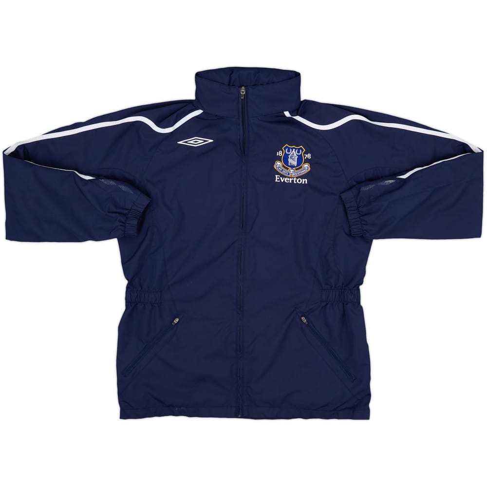 2007-08 Everton Umbro Hooded Rain Jacket - 7/10 - (M)