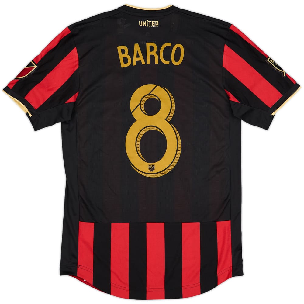 2019-20 Atlanta United Authentic Home Shirt Barco #8 (S)