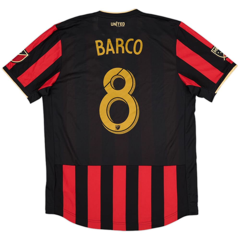 2019-20 Atlanta United Authentic Home Shirt Barco #8 (L)