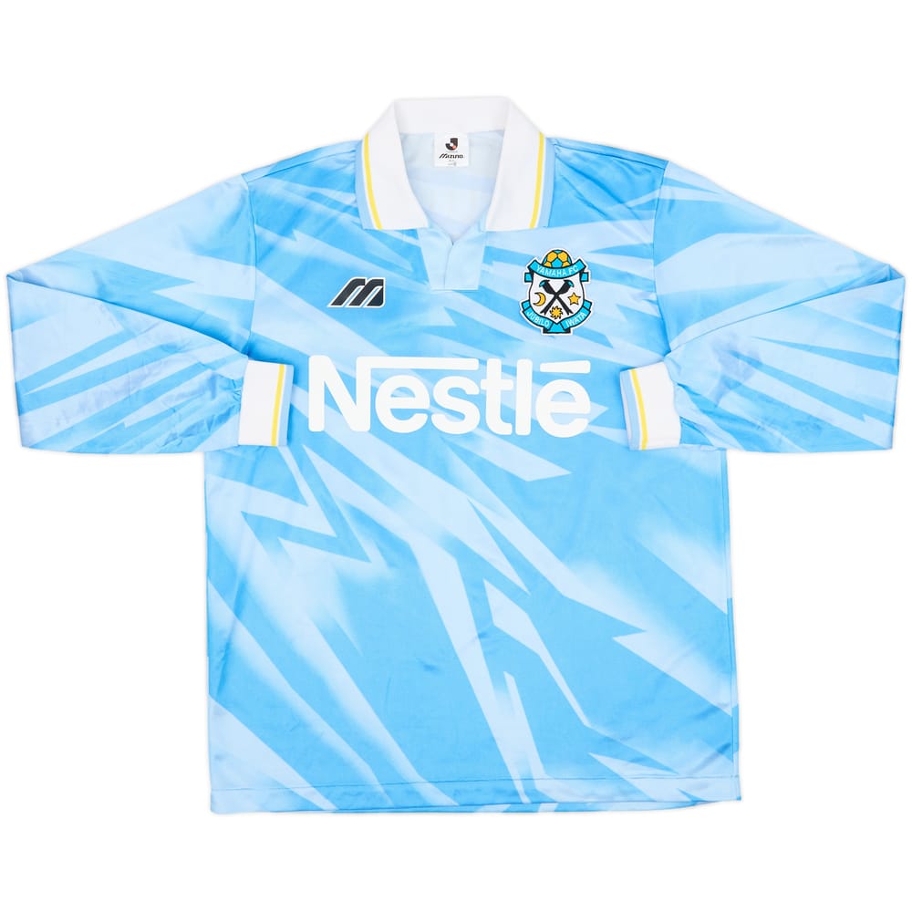 1994-95 Jubilo Iwata Home L/S Shirt - 9/10 - (L)