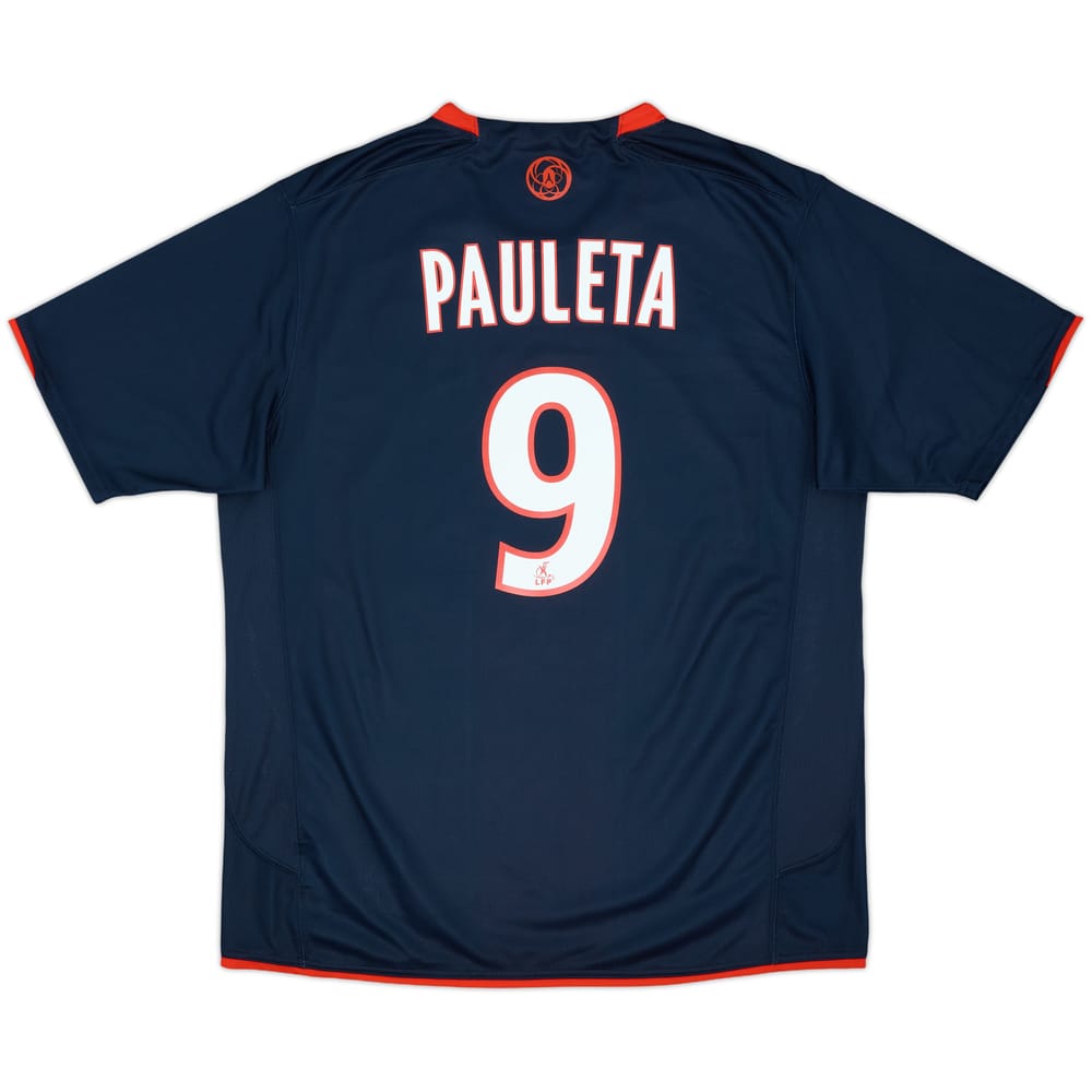 2007-08 Paris Saint-Germain Home Shirt Pauleta #9 - 8/10 - (L)