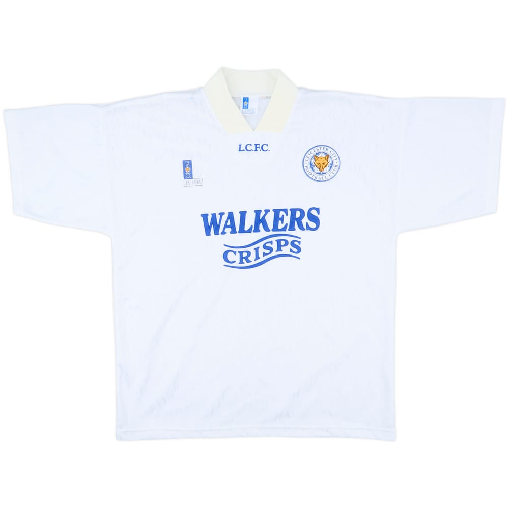 1992-94 Leicester Away Shirt - 9/10 - (XL)