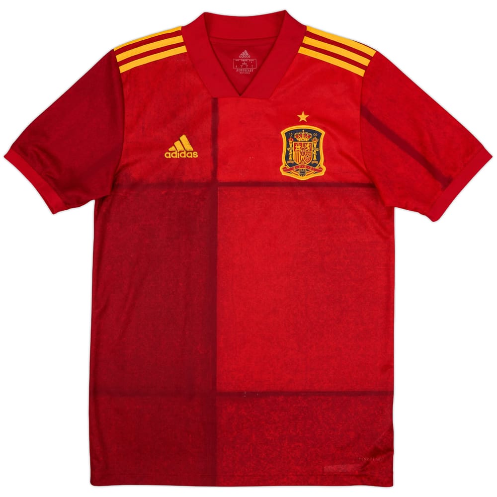 2020-21 Spain Home Shirt - 7/10 - (S)