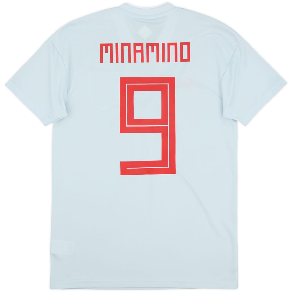 2018-19 Japan Away Shirt Minamino #9 - 10/10 - (S)