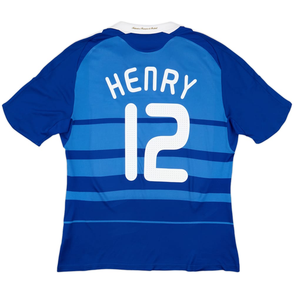 2008-09 France Home Shirt Henry #12 - 8/10 - (XL)