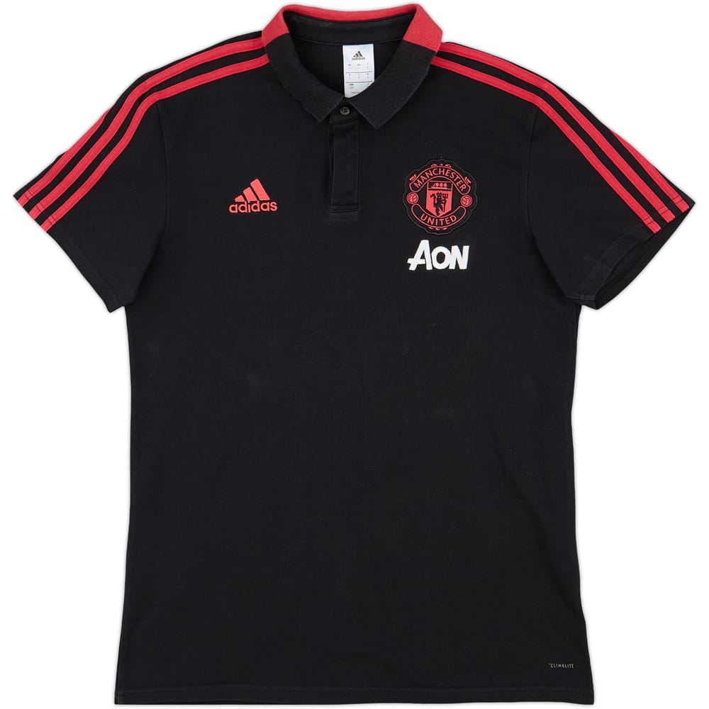 2018-19 Manchester United adidas Polo Shirt - 6/10 - (L)