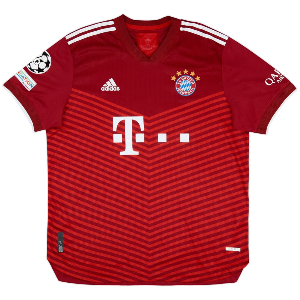 2021-22 Bayern Munich Authentic Home Shirt - 5/10 - (XL)