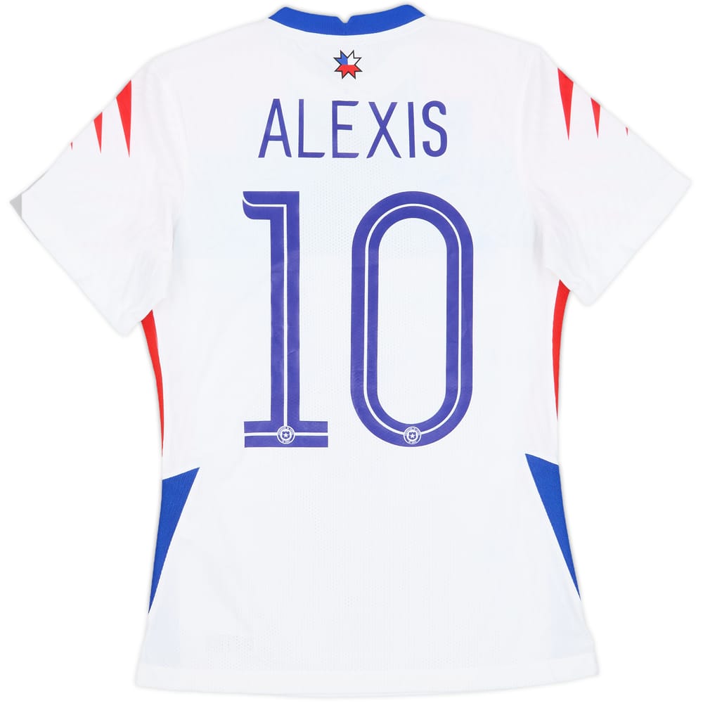 2020-21 Chile Authentic Away Shirt Alexis #10 - 7/10 - (S)