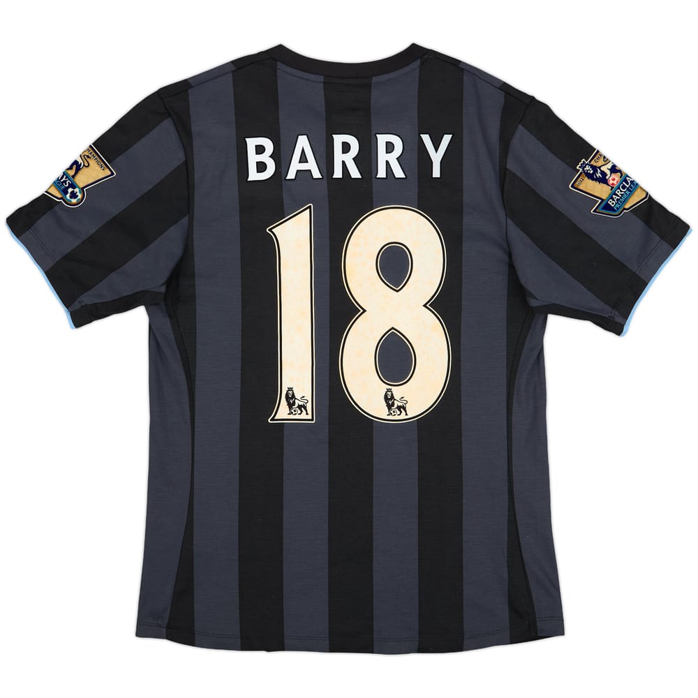 2012-13 Manchester City Third Shirt Barry #18 - 6/10 - (S)