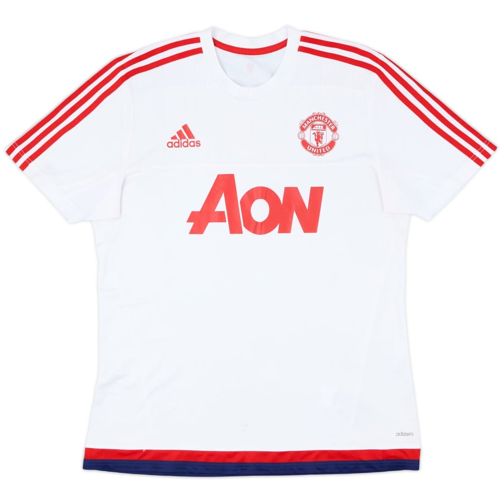 2015-16 Manchester United adizero Training Shirt - 6/10 - (L)