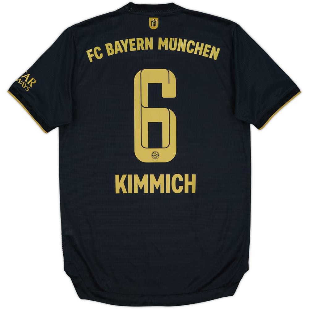 2021-22 Bayern Munich Authentic Away Shirt Kimmich #6 - 9/10 - (S)