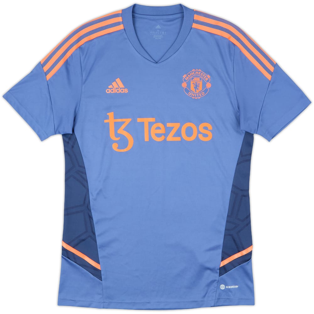 2022-23 Manchester United adidas Training Shirt - 9/10 - (M)