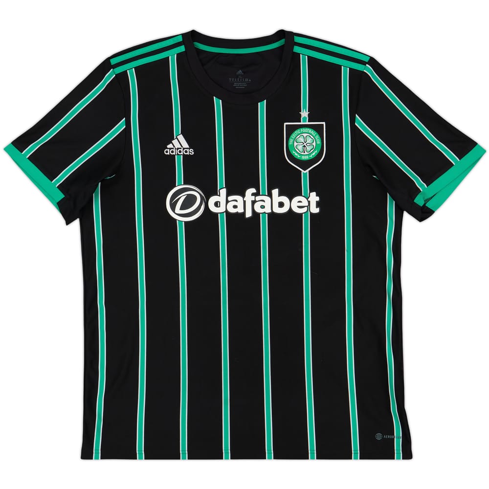 2022-23 Celtic Away Shirt - 8/10 - (XL)
