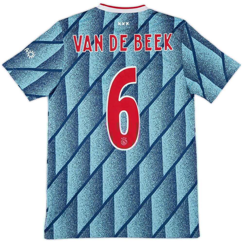 2020-21 Ajax Away Shirt Van De Beek #6 - 10/10 - (S)