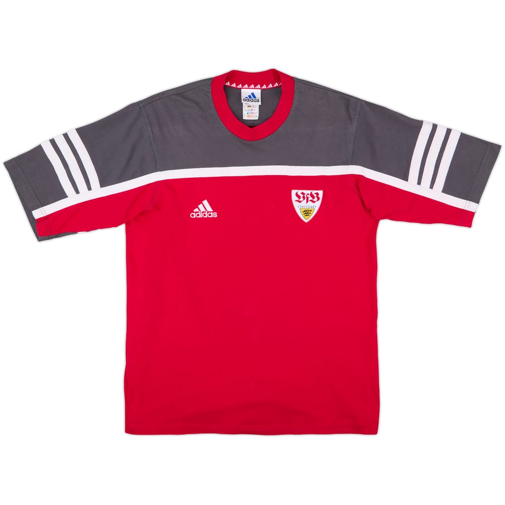 2001-02 Stuttgart adidas Cotton Tee - 9/10 - (M/L)