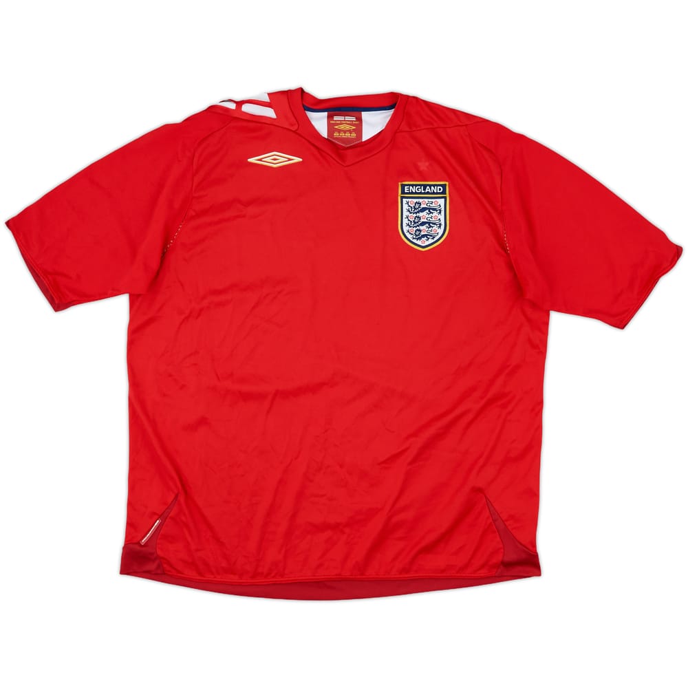 2006-08 England Away Shirt - 5/10 - (XXL)