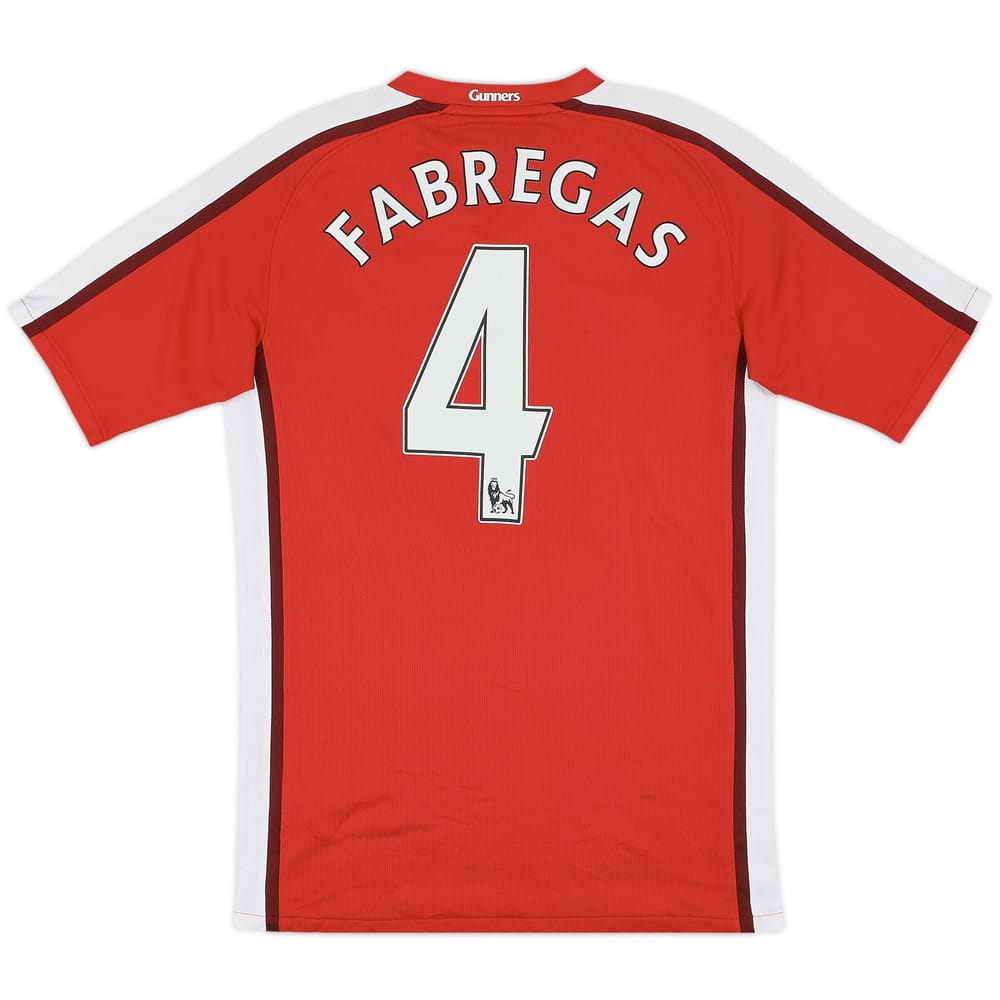 2008-10 Arsenal Home Shirt Fabregas #4 - 7/10 - (XL.Boys)