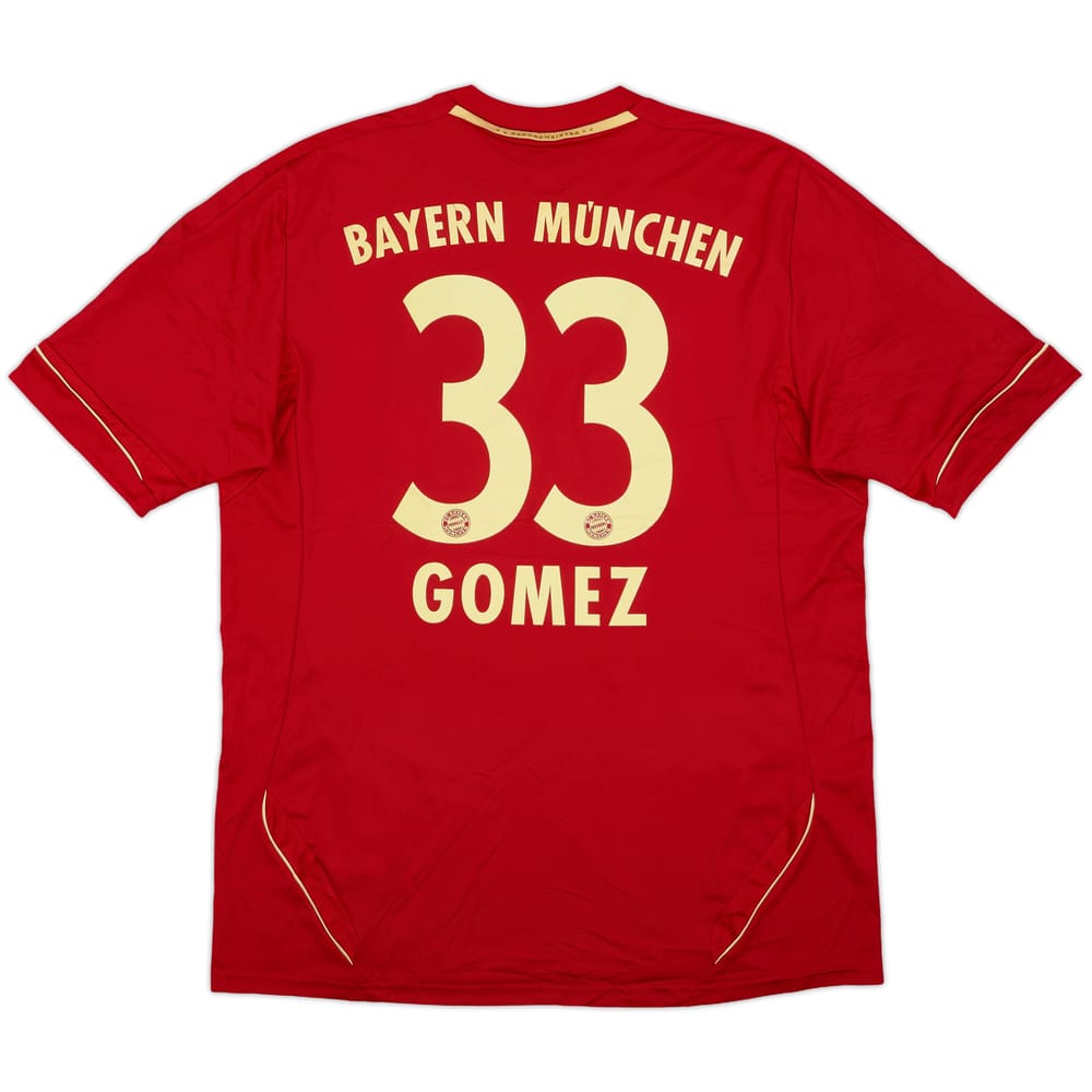 2011-13 Bayern Munich Home Shirt Gomez #33 - 6/10 - (L)
