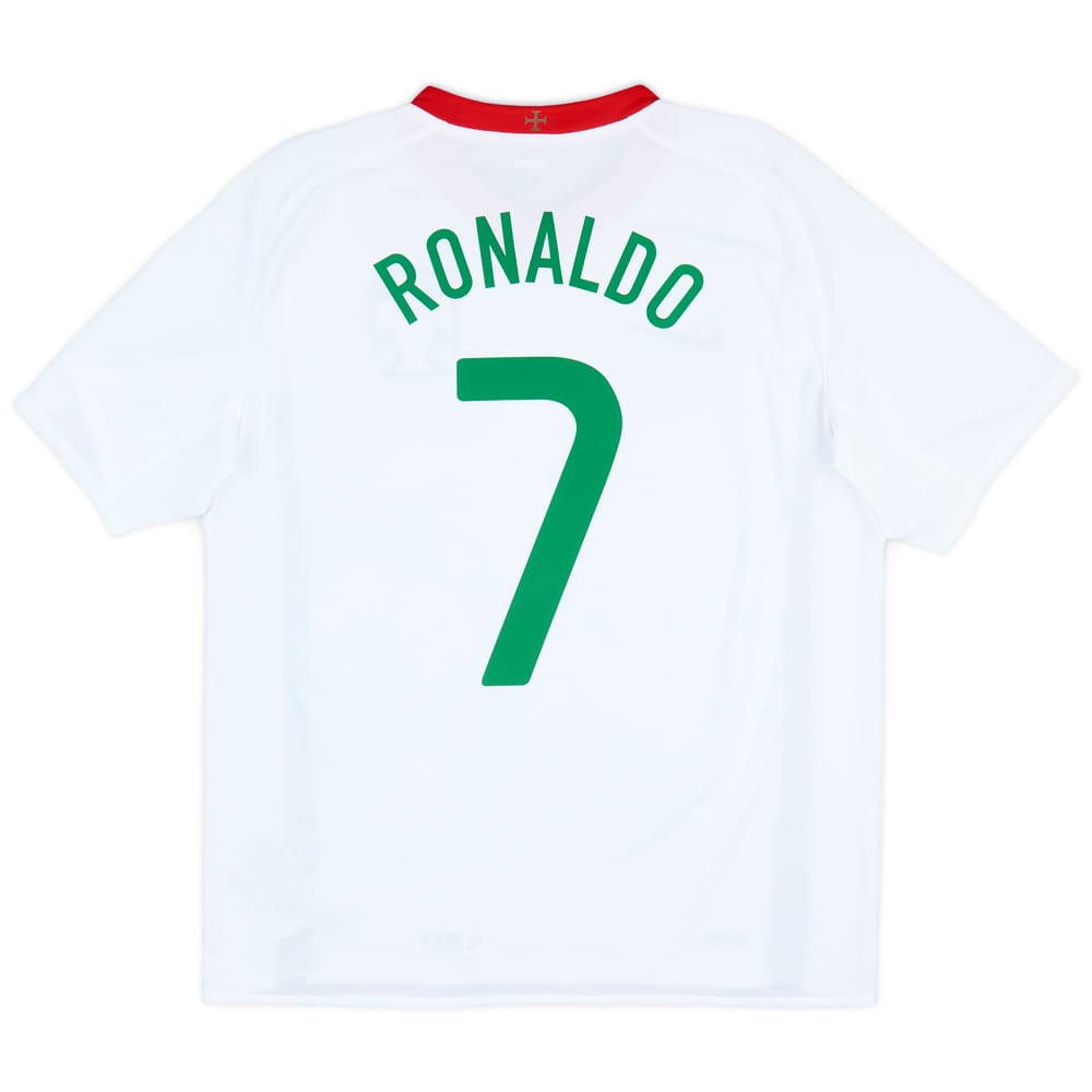 2008-10 Portugal Away Shirt Ronaldo #7 - 9/10 - (M)