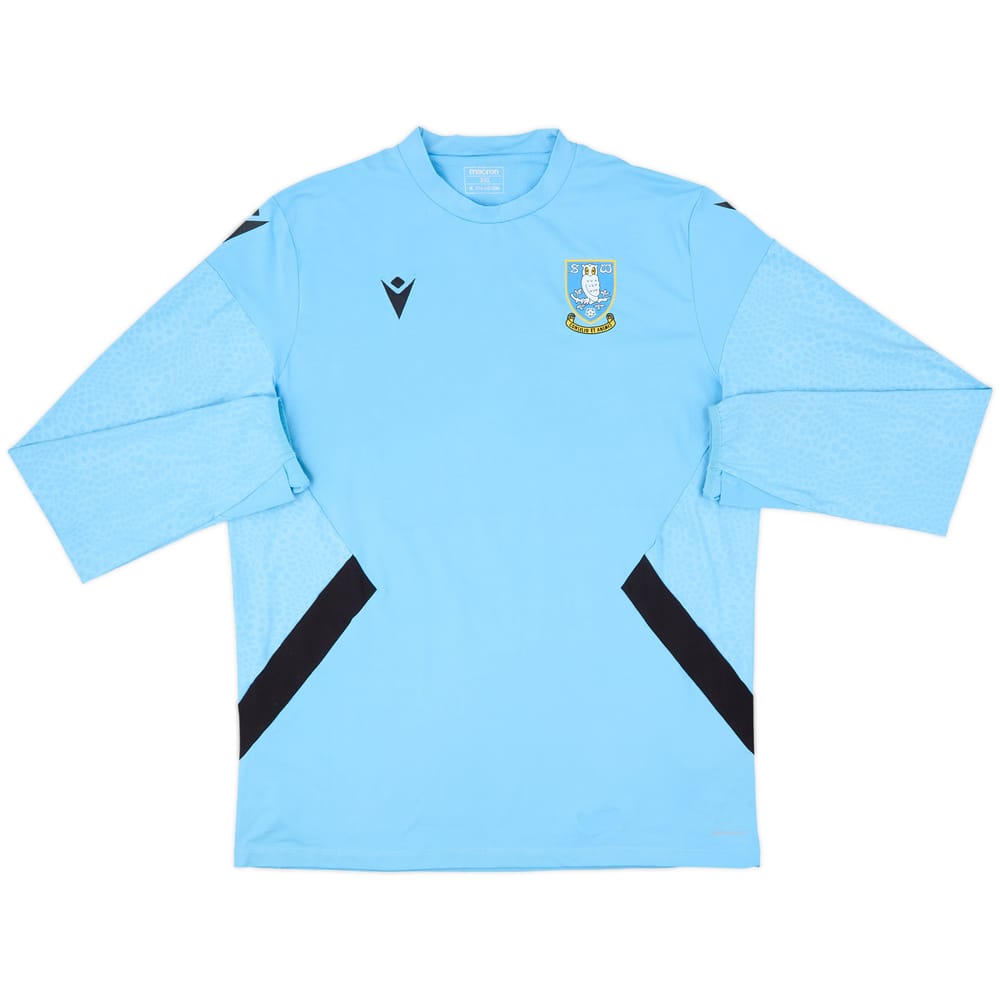 2021-22 Sheffield Wednesday Macron 1/4 Zip Drill Top - 8/10 - (3XL)