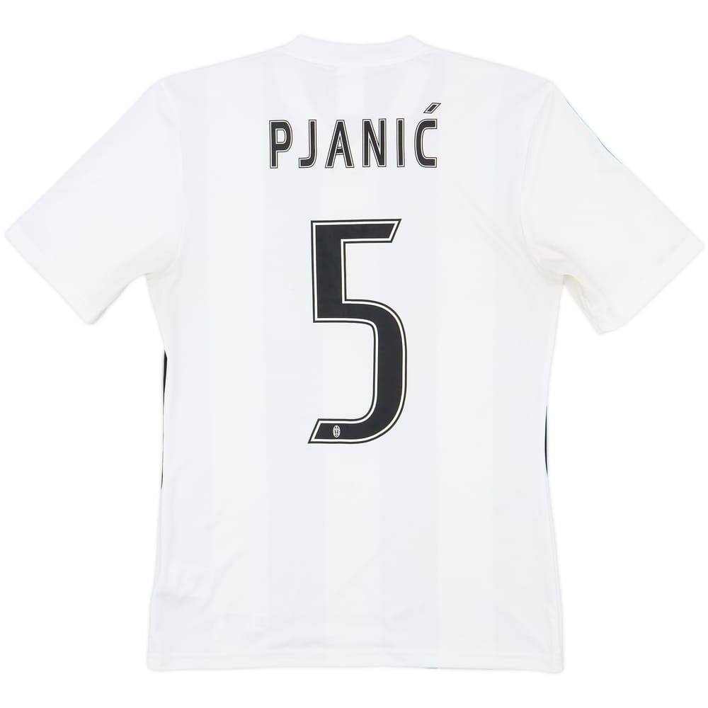 2015-16 Juventus Basic Home Shirt Pjanic #5 - 8/10 - (S)