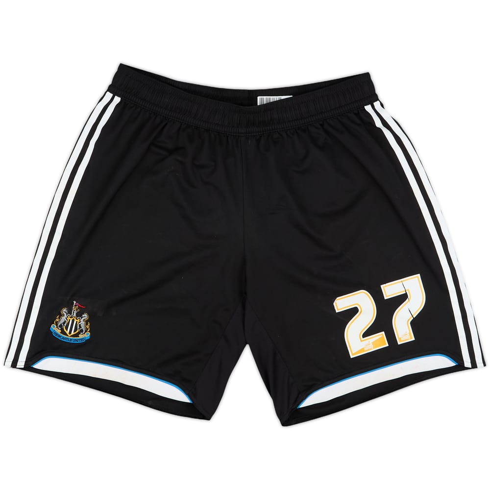 2009-10 Newcastle Player Issue Home Shorts #27 (S.Taylor)